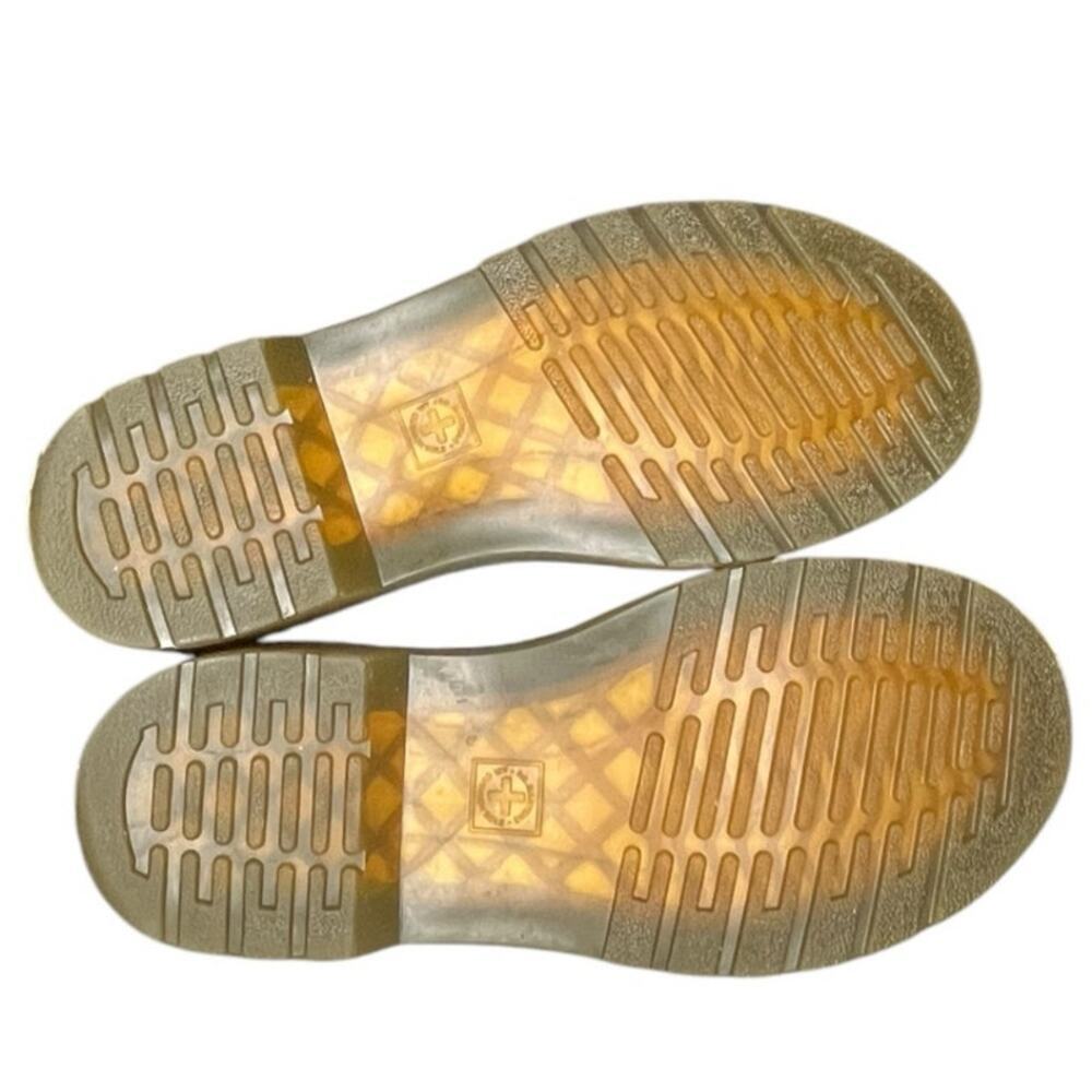 Unisex Dr. Martens Airwair 1460 J Patent Leather Combat Boot Size M4/W5 White - Picture 5 of 6